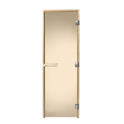 DGB bronsfärgat glas Tylö Bastudörr 8 x 21