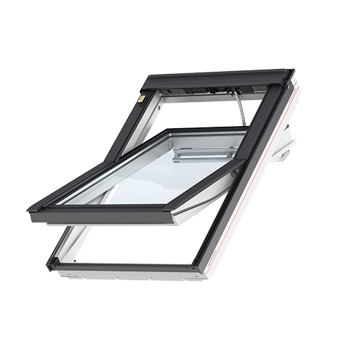 Pivåhängt med fjärrstyrning Velux takfönster 6 x 10, Solo 7, Solceller