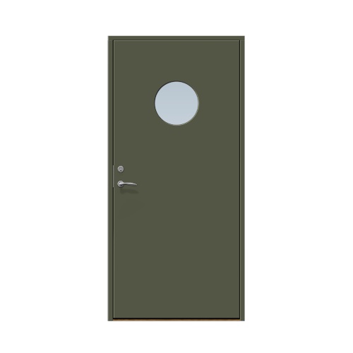 Enkeldörr till villa Solbacka 10 x 20, Högerhängd, Olivgrön