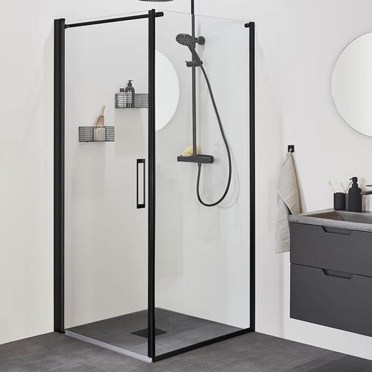Duschvägg Noro Frost Concept 900 x 700 mm