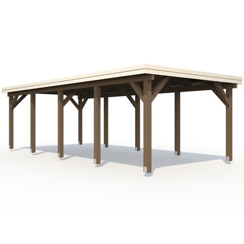 Carport Loke 23,1 m² Ingen