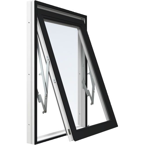 Energi Aluminium Vridfönster 11, 10, Svart