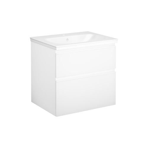 Kommod med tvättställ Gustavsberg Artic 600 mm