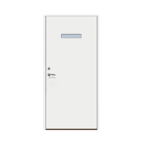 Enkeldörr till villa Arby 10 x 21, Högerhängd, Vit