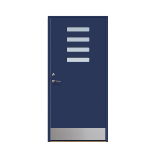 Enkeldörr till villa Röshult 9 x 20, Högerhängd, Marinblå