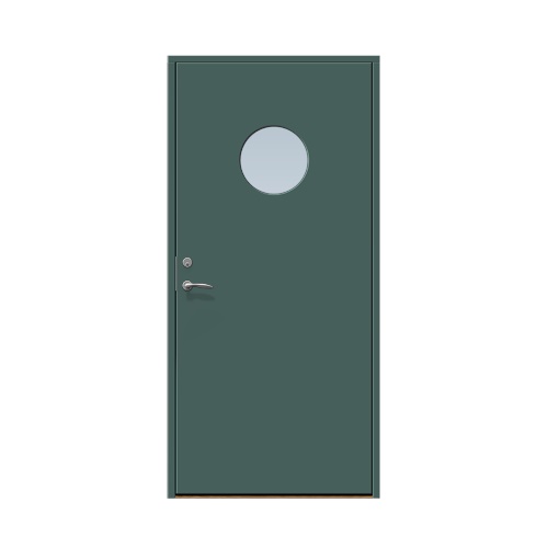 Enkeldörr till villa Solbacka 10 x 20, Högerhängd, Skogsgrön