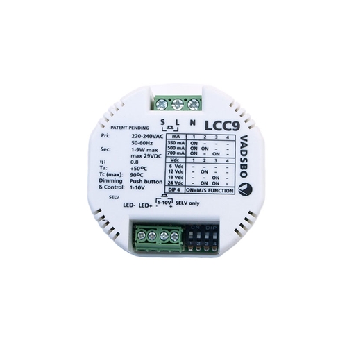 LED 9W Transformator inkl. dimmer